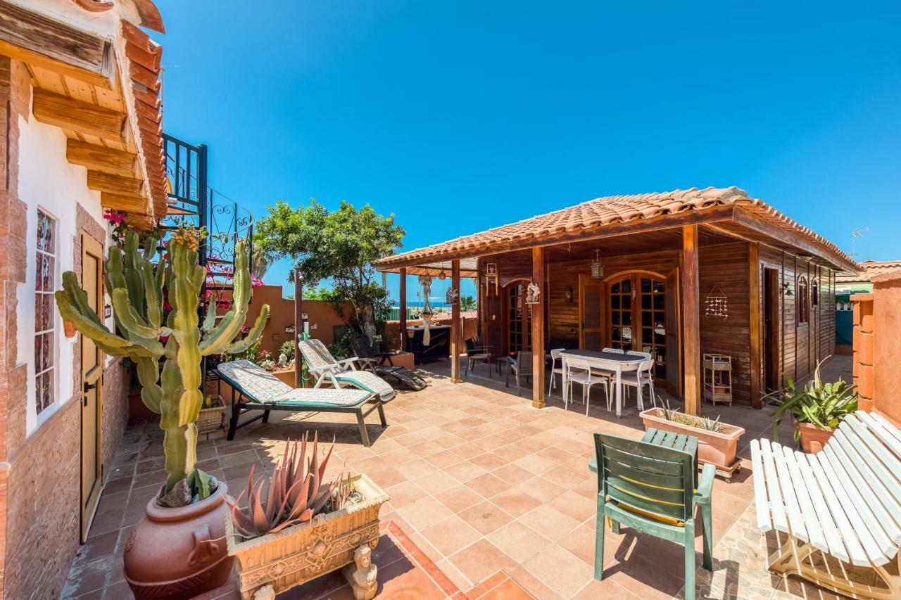 Camping Cabin - Private Solarium & Pool - Bbq San Bartolomé Exterior photo